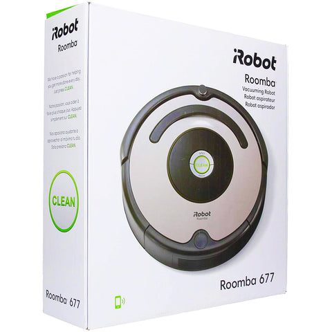 iRobot Roomba 676 WiFi Connected Robot Vacuum - Good For Carpets And Hard Floors - Dirt Detect Technology - 3 Stage Cleaning System -Schedule Cleaning Through App. - shopperskartuae