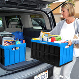 CleverMade CleverCrates 62Liter Large Medium Collapsible Foldable Storage Bin Container.