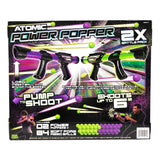 Atomic Power Popper Dual Battle Pack With 84 Ammo Balls.
