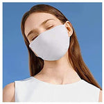 Oeko Tex Two Layer Nose And Mouth Mask - One Size (2 Pack, For Adults).