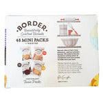 Border Beautifully Crafted Biscuits 48 Mini Packs In 4 Varieties.