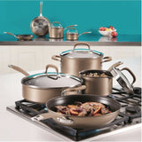 Circulon Premier Professional 13-piece Hard-anodized Cookware Set Stainless Steel Base. - shopperskartuae