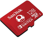 SanDisk Nintendo Switch 128GB microSDXC up to 100MB/s SDSQXAO-128G