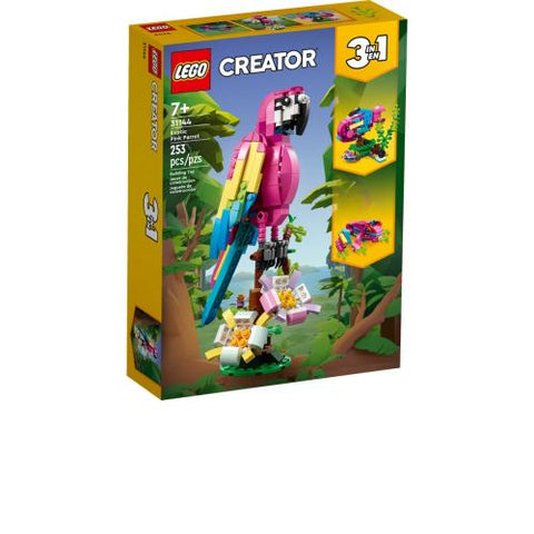 LEGO Creator 3-in-1 Series 31144 Exotic Pink Parrot