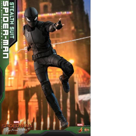 New SHF MARVEL Spider-Man Stealth Suit Far From Home Action Figure