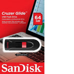 SanDisk Cruzer Glide CZ60 64GB USB 2.0 Flash Drive SDCZ60 064G
