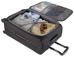 Samsonite Bridgton Collection 4-Piece Softside Luggage Set (Blue).