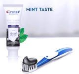 Crest Charcoal Toothpaste, 3D White Whitening Therapy with Fluoride - Invigorating Mint (90ml).