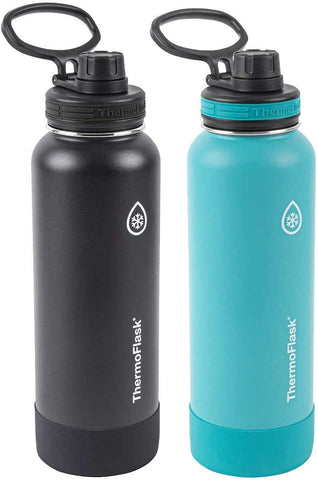 Thermoflask 1.2 L (40 oz.)  Double-wall Vacuum Insulated Stainless-steel Bottle, 2-pack