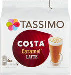 Tassimo Costa Caramel Latte 12 Discs- 203g