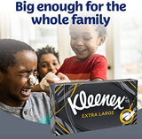 Kleenex Extra Large 2Ply Facial Tissue Strong Soft Pack of 6 Boxes x 90 Sheets