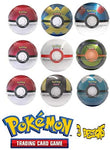 Pokémon TCG Pokeball Tins & Trading Cards 3-pack, Great Quick Set