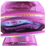 Disney Frozen II 16 Inch Full Size Backpack w/Detachable Lunch Bag, Pink