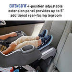 Graco Extend2Fit Convertible Car Seat , Ride Rear Facing Longer with Extend2Fit, Binx