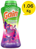 132 Pods Gain Flings Liquid Laundry Detergent And 1.06 kg Gain Fireworks Moonlight Breeze In-Wash Scent Booster