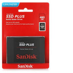 Sandisk SSD Plus 480GB 2.5 Inch SATA 6Gb/s SSD R535/W445 SDSSDA 480G