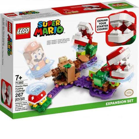 LEGO Super Mario Series 71382 Piranha Plant Puzzling Challenge Expansion Set