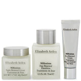 ELIZABETH ARDEN Millenium Day + Night + Eye Renewal Cream Emulsion - 3 Piece Set - shopperskartuae