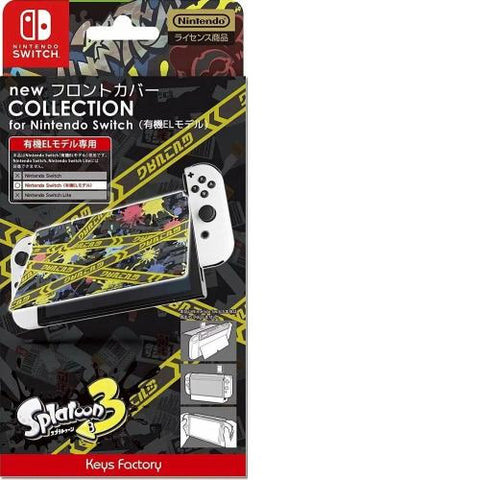 Nintendo Switch NS Keys Factory NS OLED New Front Cover Collection (Splatoon 3 Type-A) (CNF-001-1)
