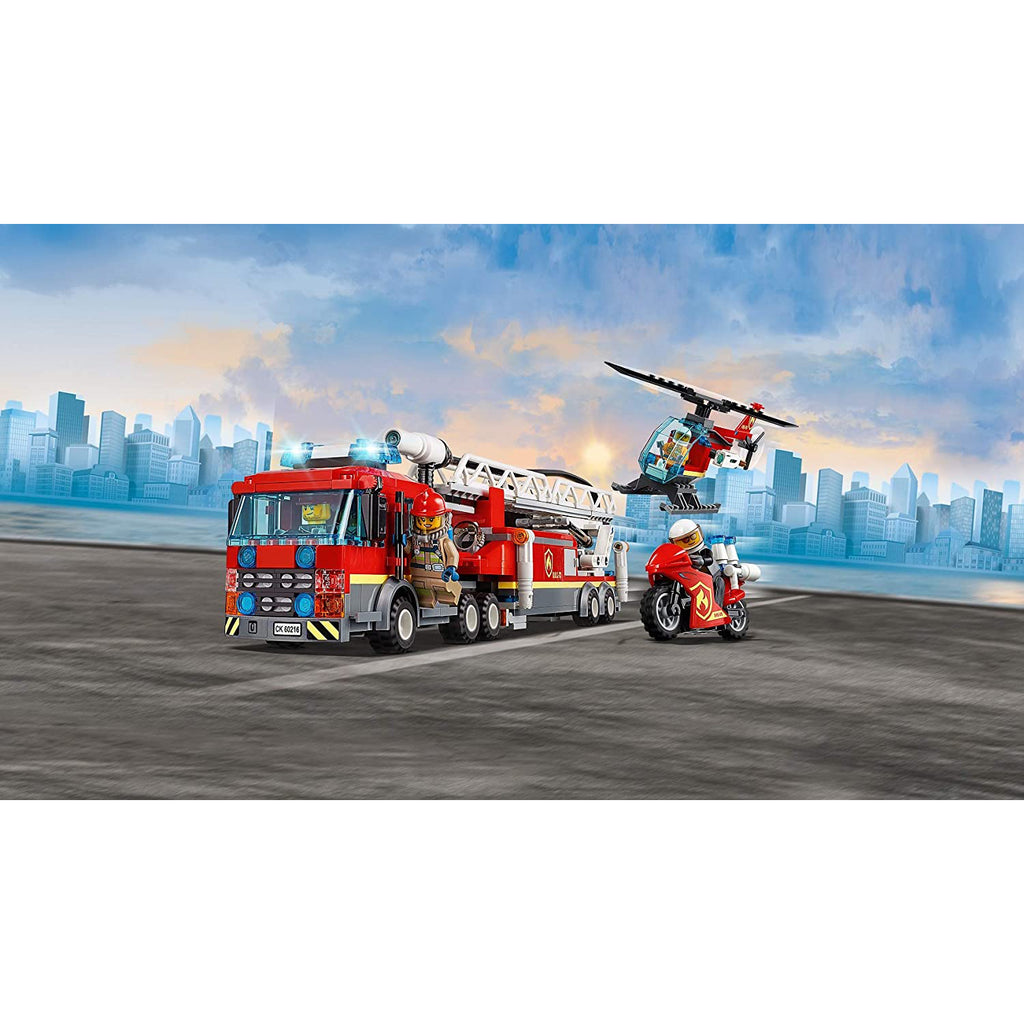 Lego city fire downtown fire brigade building set hot sale