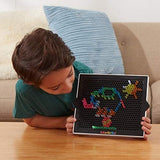 Lite Brite Delux Edition Magic Screen Toy Gift for Girls and Boys, 12 templates, Contains 330 Pieces