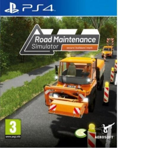 PlayStation 4 Game PS4 Road Maintenance Simulator English Version