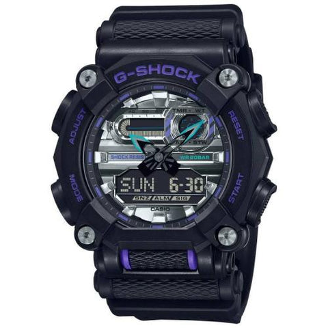 Casio G-Shock Analog Digital Resin Strap GA-900AS-1A Men's 200M Watch