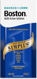 Boston Simplus Multi-Action Solution, 120ml Contact Lens Solution for Rigid Gas Permeable Contact Lenses - Clean, Disinfect, & Condition with Contact Lens Case