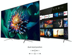 TCL 55 inch 4K HDR Premium QLED Android TV with Freeview Play - C71 55C715K