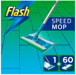 Flash Speedmop Starter Kit with 60 Wet Mopping Cloths