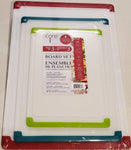 Core Kitchen Non-Slip Carving & Cutting Board Set, Pack of 3
