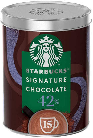 Starbucks - Signature Chocolate 42% - 330g, Velvety & Smooth Cocoa Powder