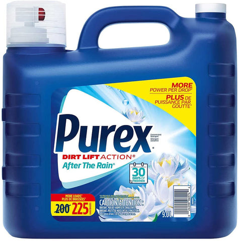 Purex Laundry Detergent 225 wash loads XXL Size 9 Liter