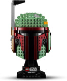 LEGO 75277 Star Wars Boba Fett Helmet Display Building Set, Advanced Collectible Gift Model for Adults