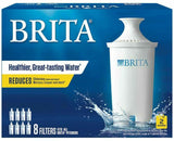 Brita Pitcher Replacement Water Filters - 8 count