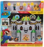 Nintendo Bowser Castle Playset With 5 Super Mario Figures