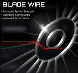 Winmau Blade 5 Bristle Dartboard with All-New Thinner Wiring for Higher Scoring and Reduced Bounce-Outs