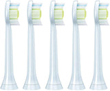 Philips Sonicare DiamondClean Replacement Brush Heads, White, Standard, 5 Pack HX6065/71