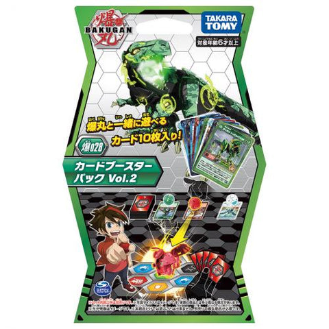 Takara Tomy Baku028 Bakugan Card Booster Pack Vol.2