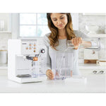 BREVILLE One-Touch Coffee Machine (White & Rose Gold). - shopperskartuae