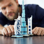 LEGO 21052 Architecture Dubai Model, Skyline Collection, Collectible Building Set. - shopperskartuae