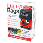 Henry NVM-1CH Hepa-Flo Vacuum Cleaner Bags (10 Count) - High Efficiency Filter Bags From Numatic Henry & James.