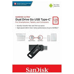 SanDisk Ultra Dual 128GB Flash Drive Go Type C USB Drive USB 3.1 150MB/s SDDDC3-128G