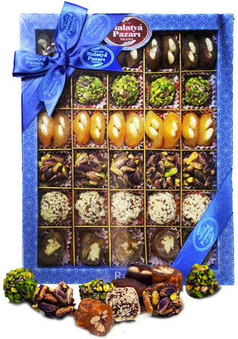 Malatya Pazari Rayiha Special Gift Box Set 500g in Blue