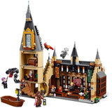 LEGO Harry Potter Hogwarts Great Hall 75954 Building Kit and Magic Castle Toy, Fantasy Creatures, Hermione Granger, Draco Malfoy and Hagrid (878 Pieces)