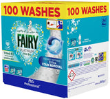 Fairy Platinum Non Bio Pods, Washing Laundry Detergent Capsules Pod Pack of 2 x 50 pods, 100 washes