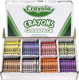 Crayola 400-Count Crayon Classpack Large Set With 8 Assorted Colors
