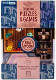 ThinkBox Thinking Wooden Puzzles & Games Set age 10+