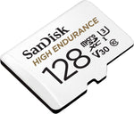 Sandisk 128Gb High Endurance Video Microsdxc Card With Adapter For Dash Cam And Home