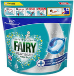 Fairy Platinum Non Bio Pods, Washing Laundry Detergent Capsules Pod Pack of 2 x 50 pods, 100 washes